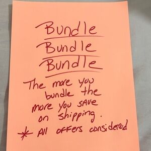 Bundle and save